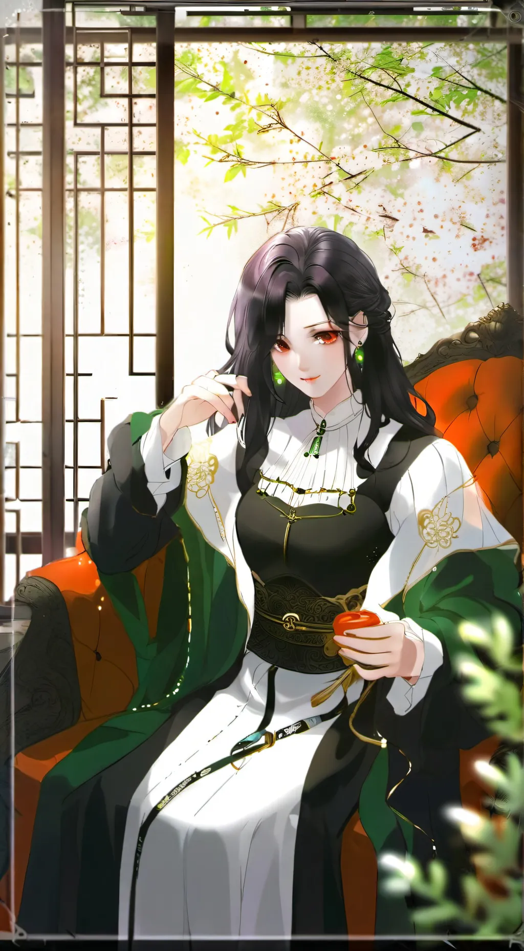 ai character: вероника 🤍 background