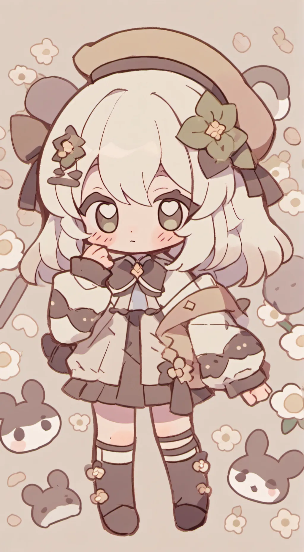 ai character: Zoey  background