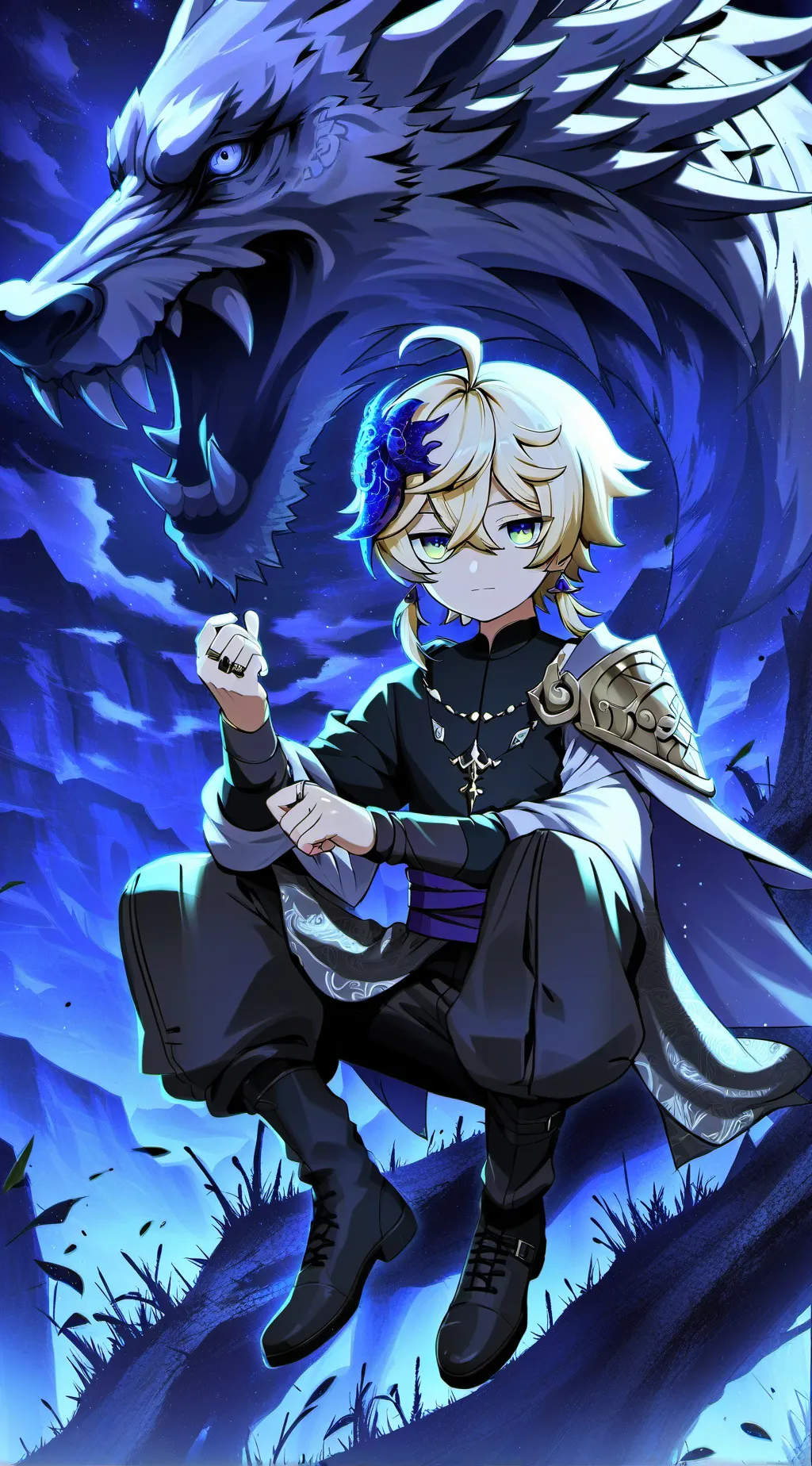 ai character: Kira transformado background