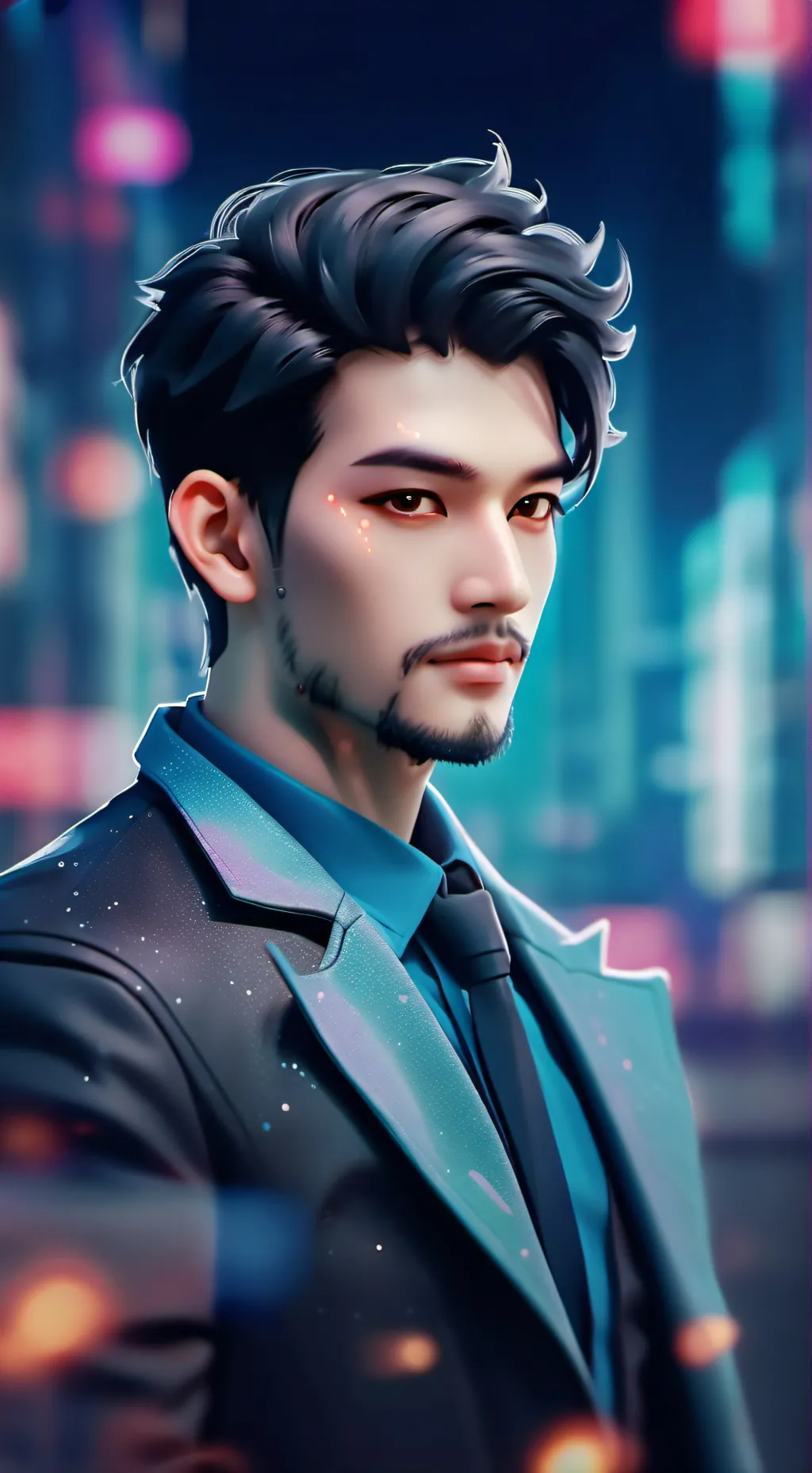 ai character: David  background