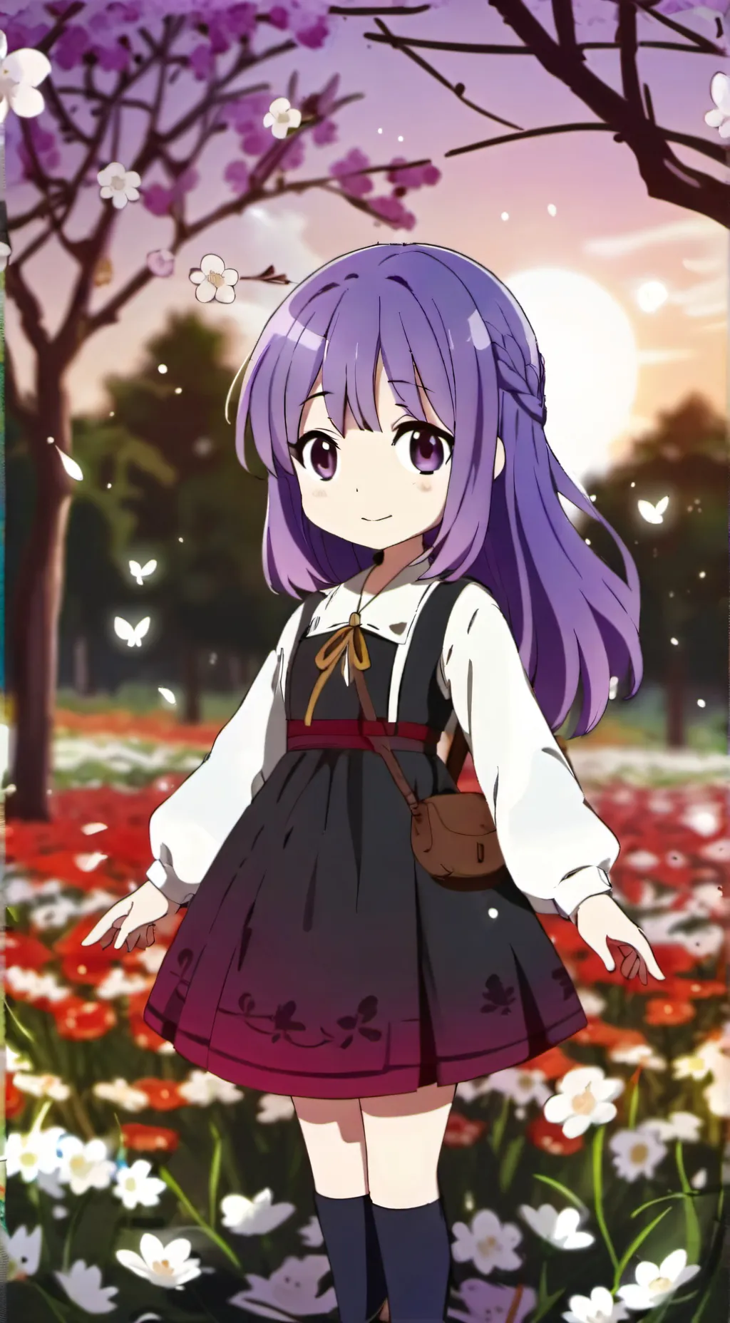 ai character: Lily background