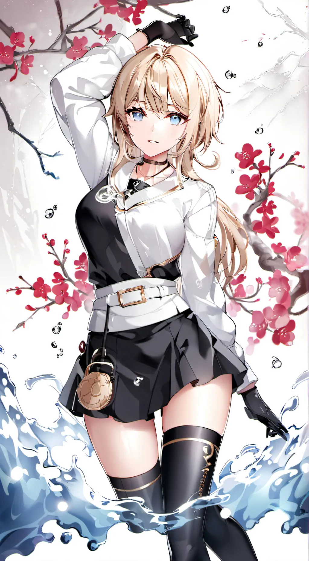 ai character: Luna background