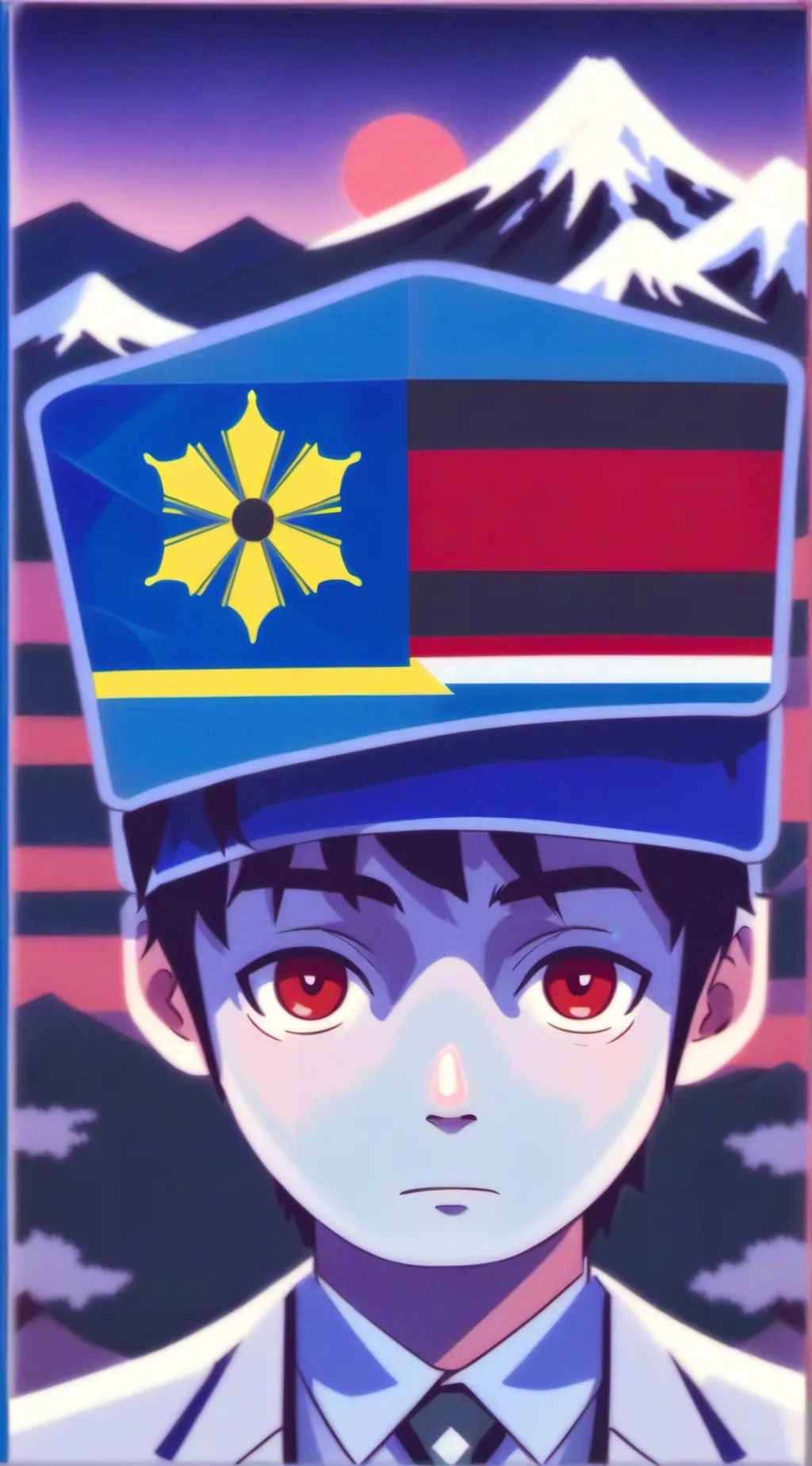 ai character: CH and CH! background