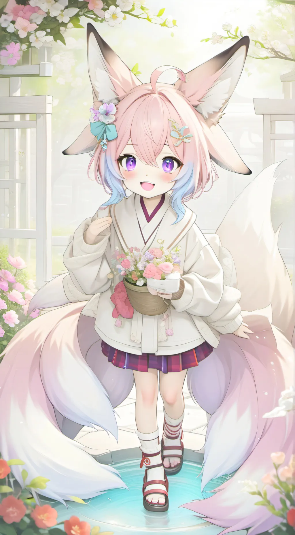 ai character: Charmy the Fox Spi background