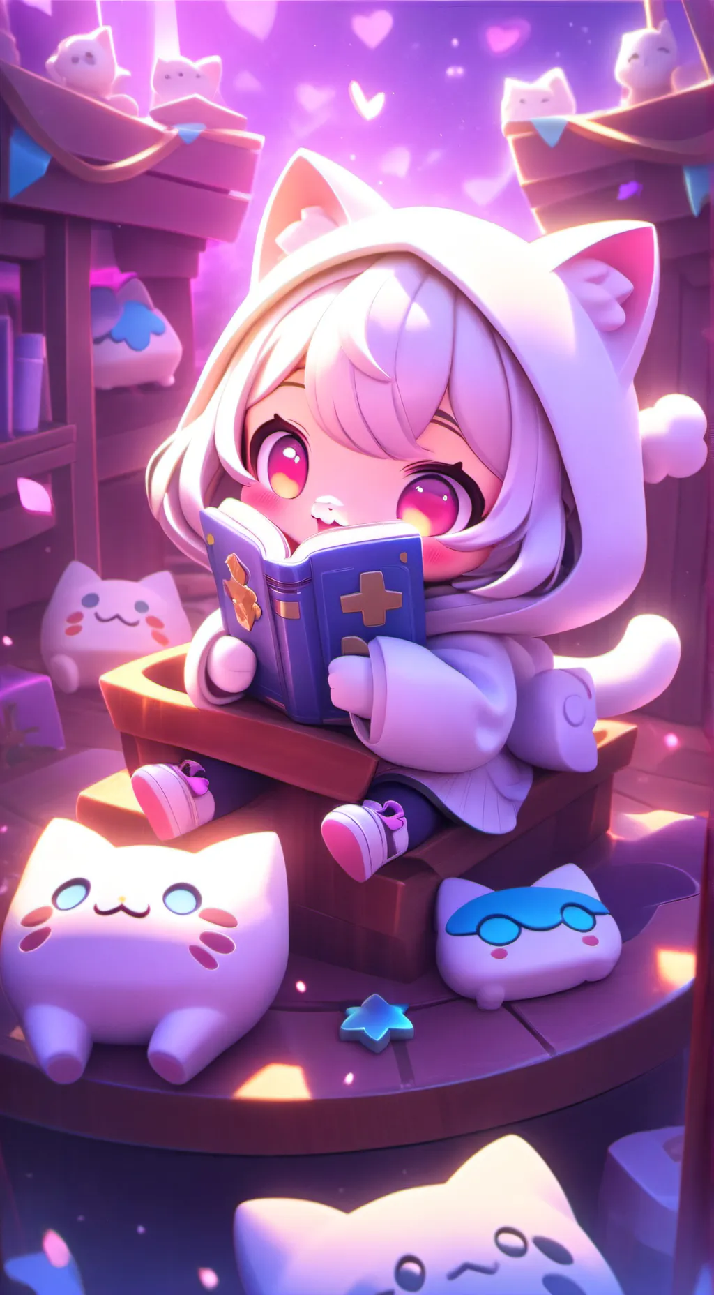 ai character: mha chat  background