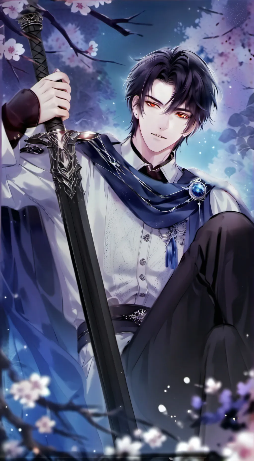 ai character: 剑影孤星 background