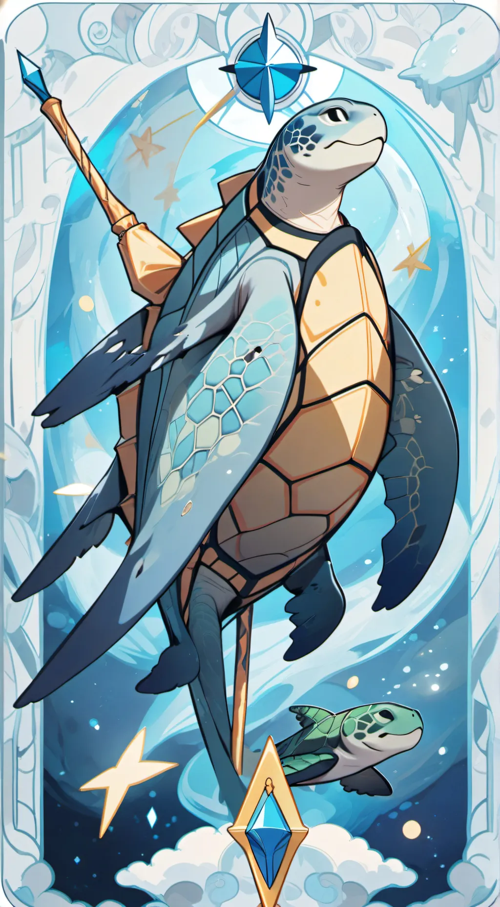 ai character: Lapras background