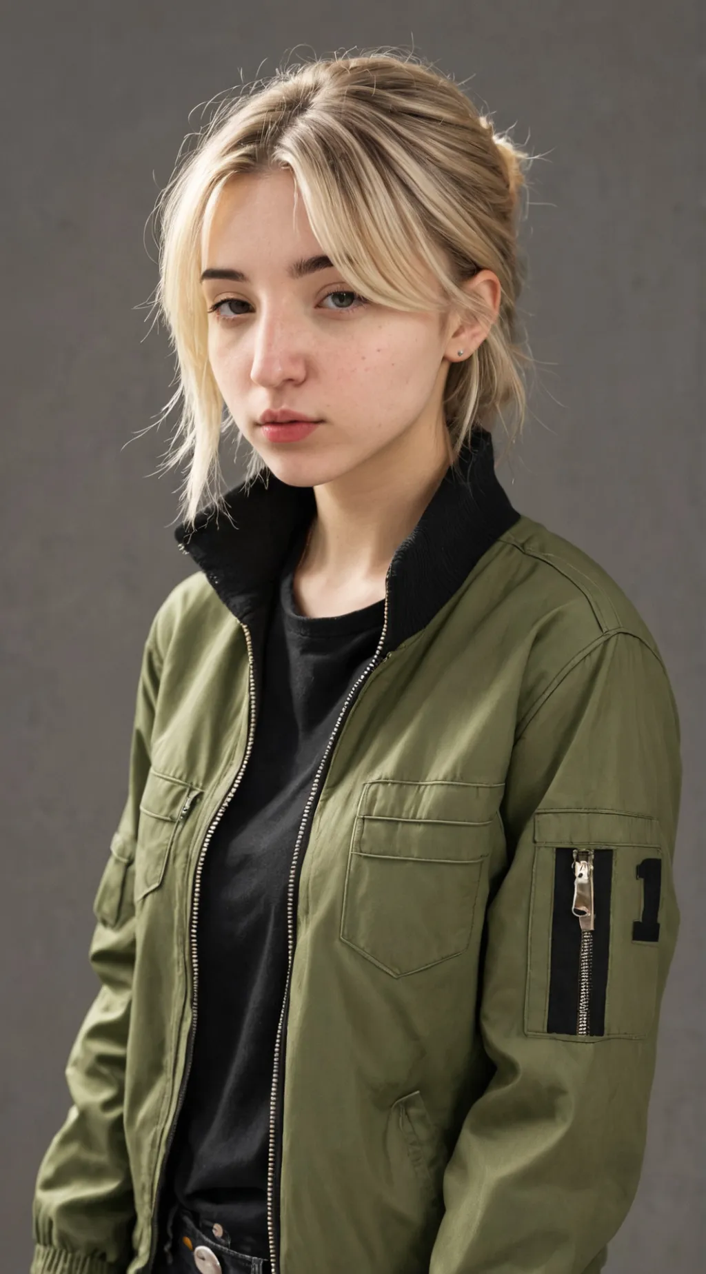 ai character: Natalie  background
