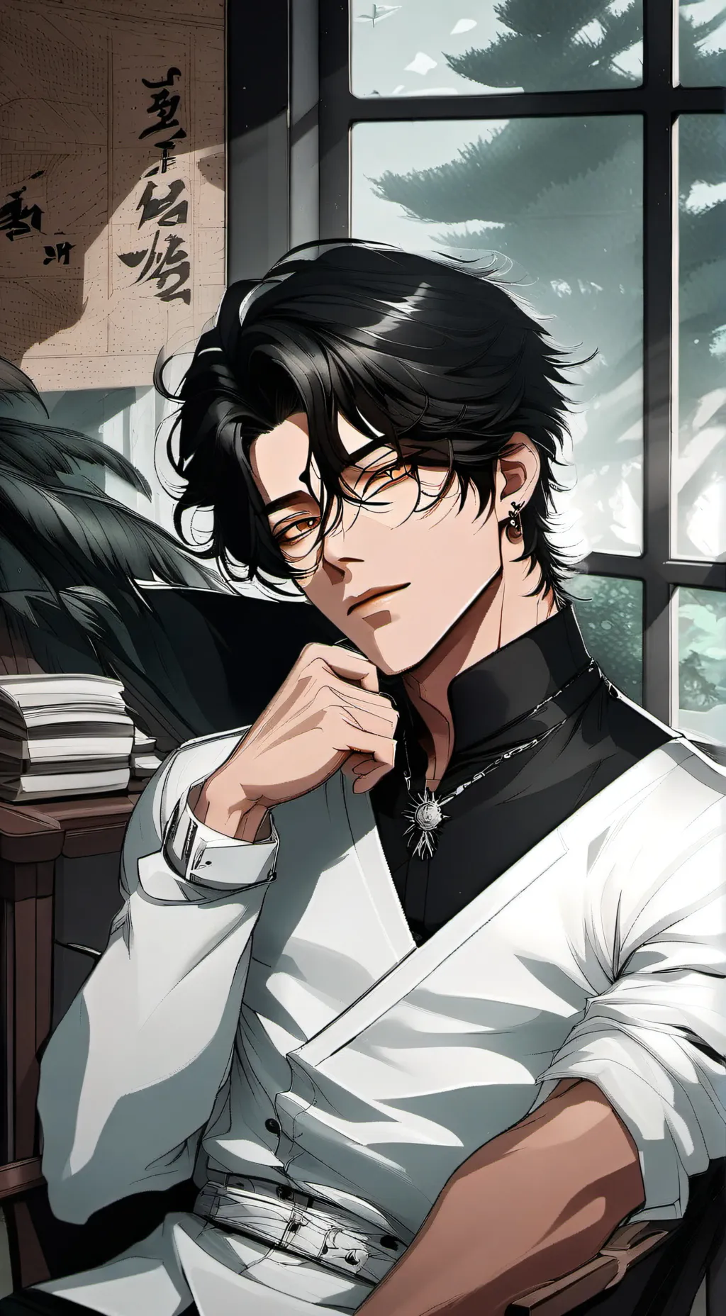 ai character: Chinchin background