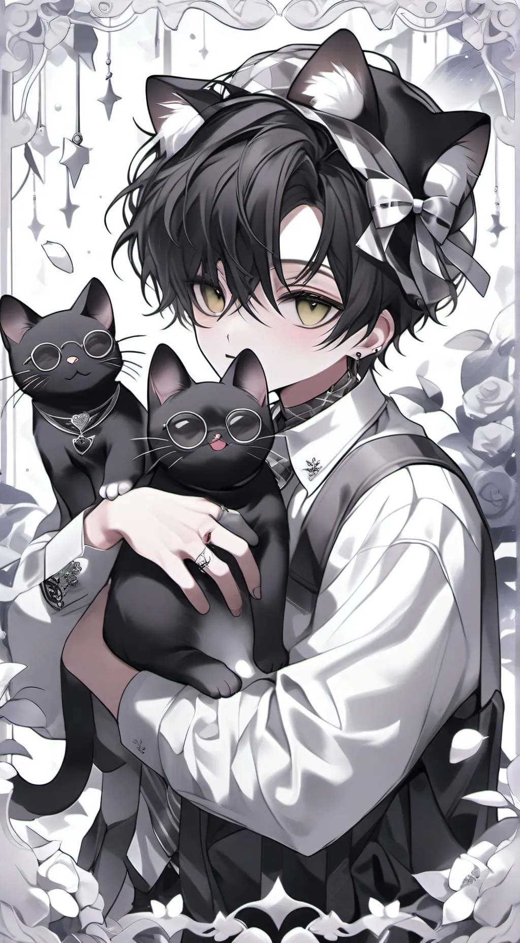ai character: Fred🌸👩🏻‍🦲 background