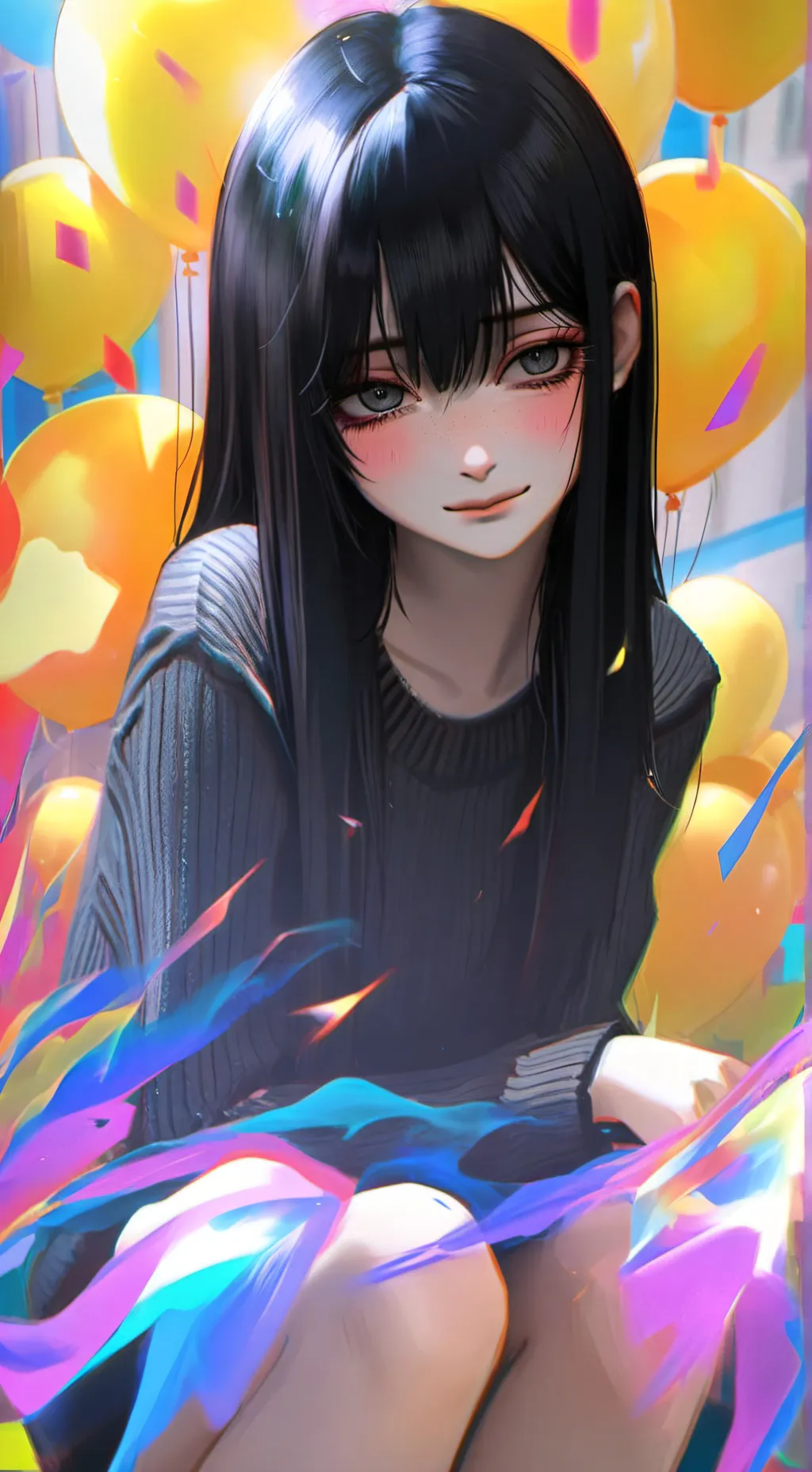 ai character: YURI background