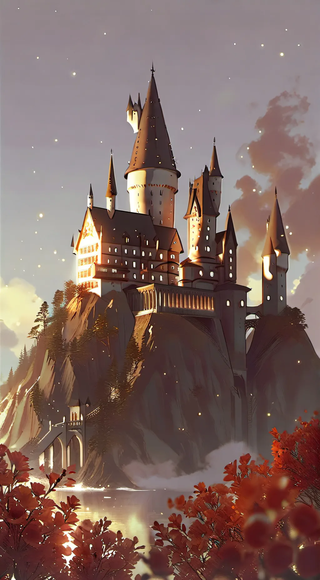 ai character: Hogwarts (malfoy) background