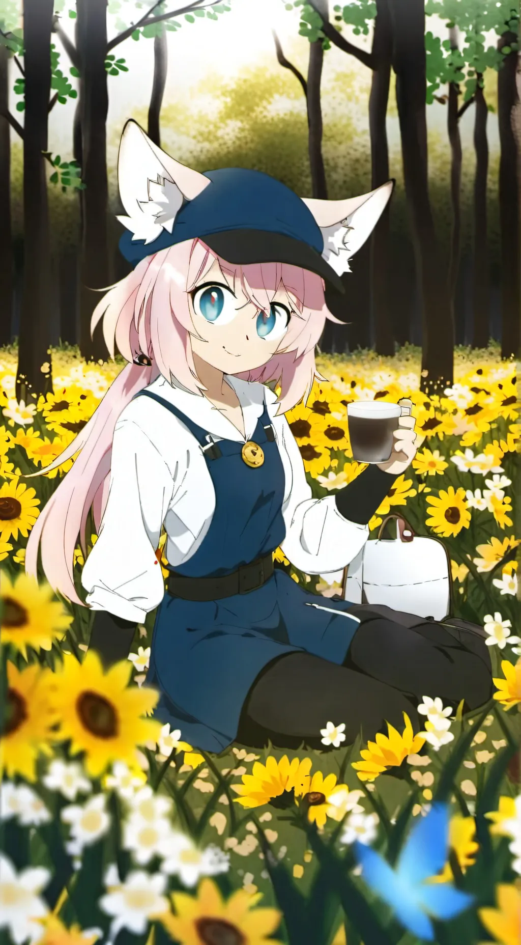 ai character: amy background