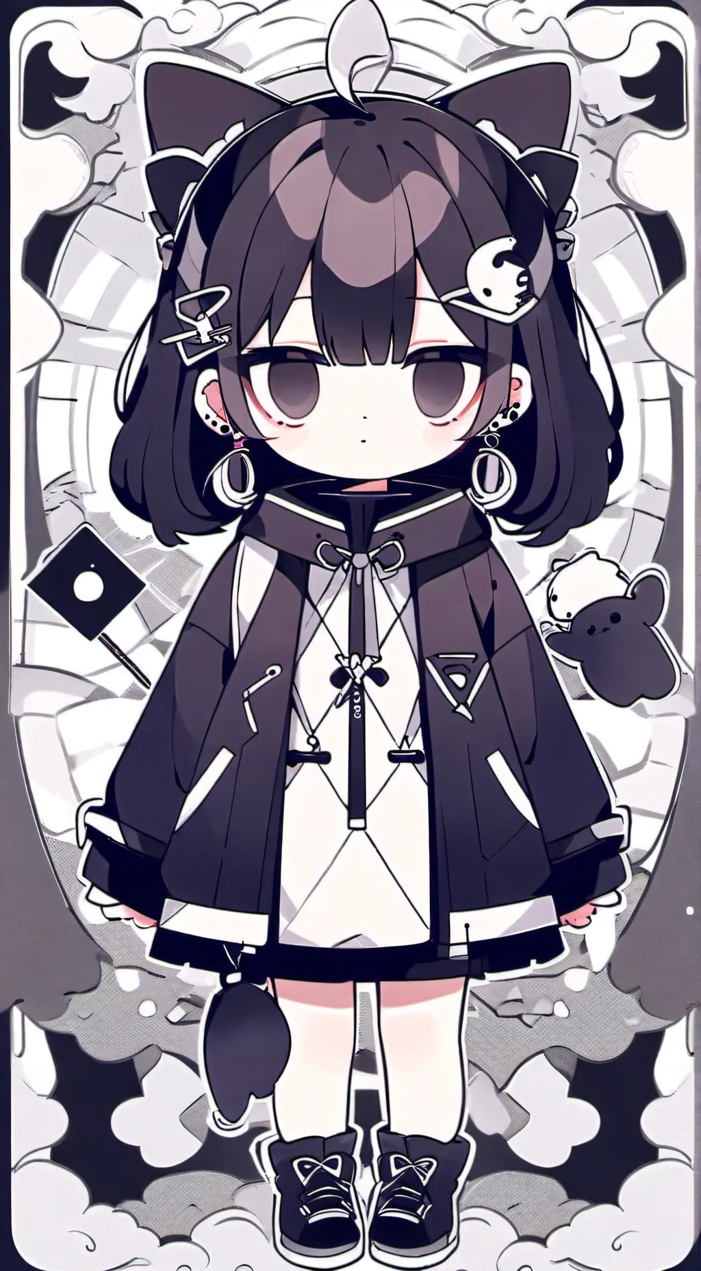 ai character: school background