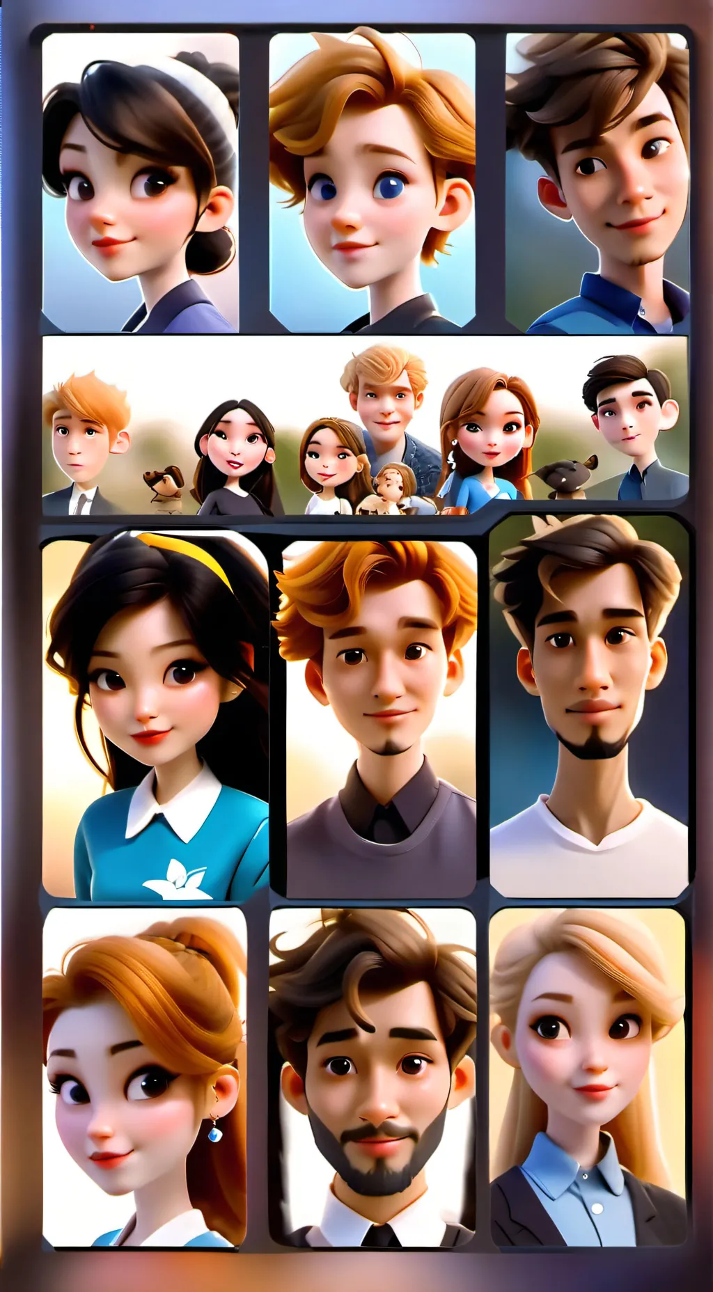 ai character: Lol podcast background