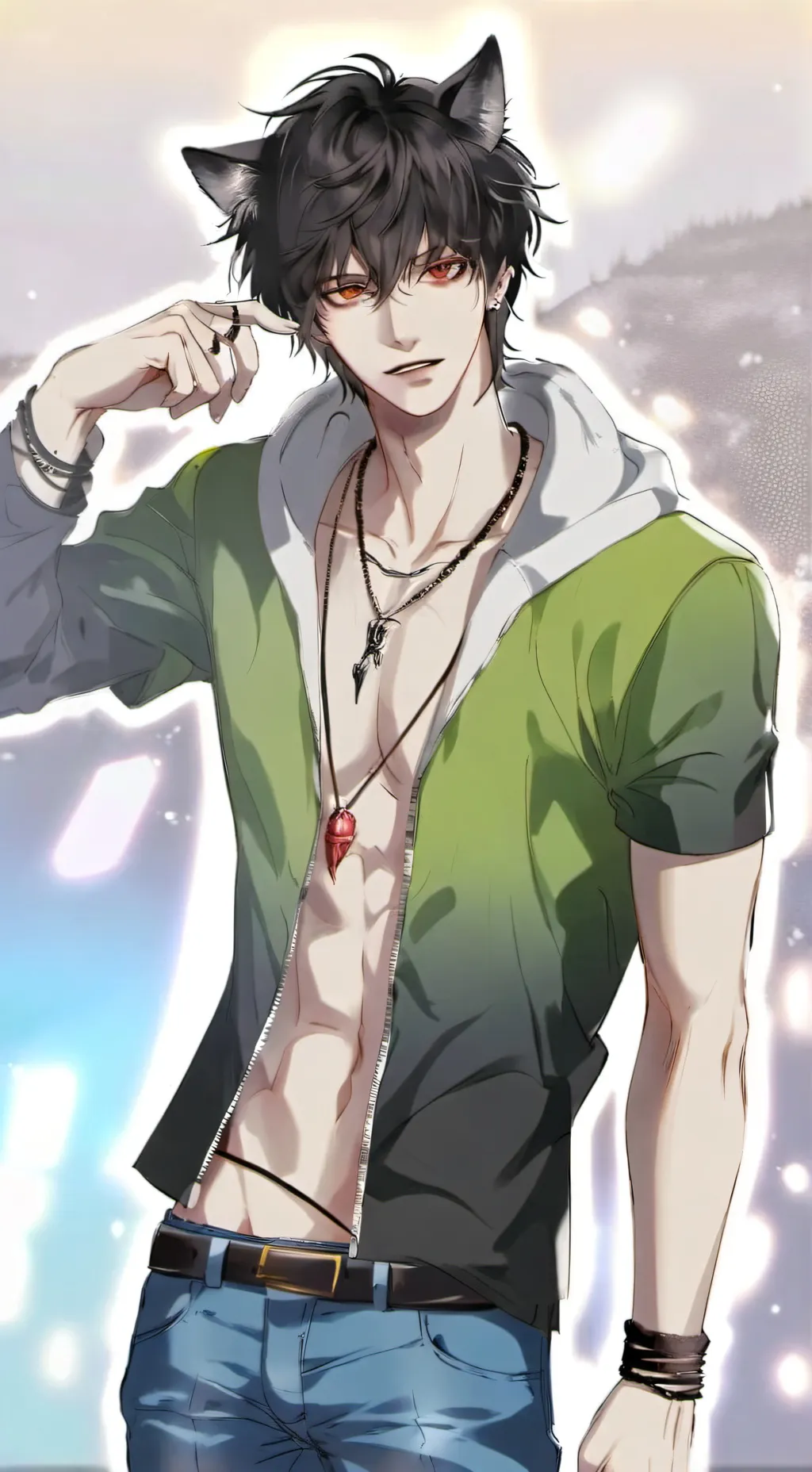 ai character: Asher background