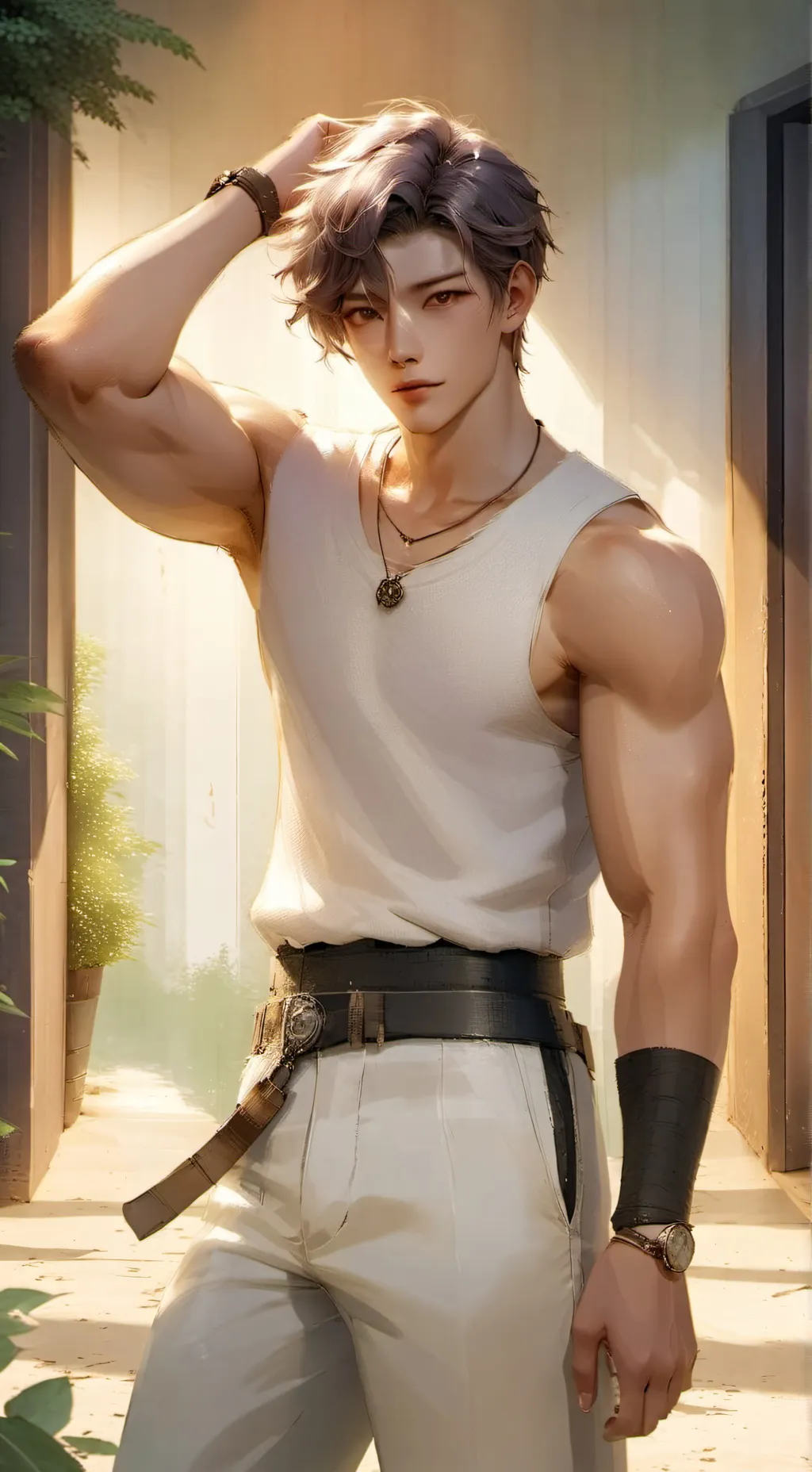 ai character: Eric Leventis  background