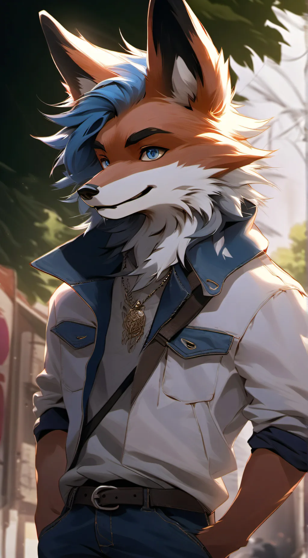 ai character: Schok background