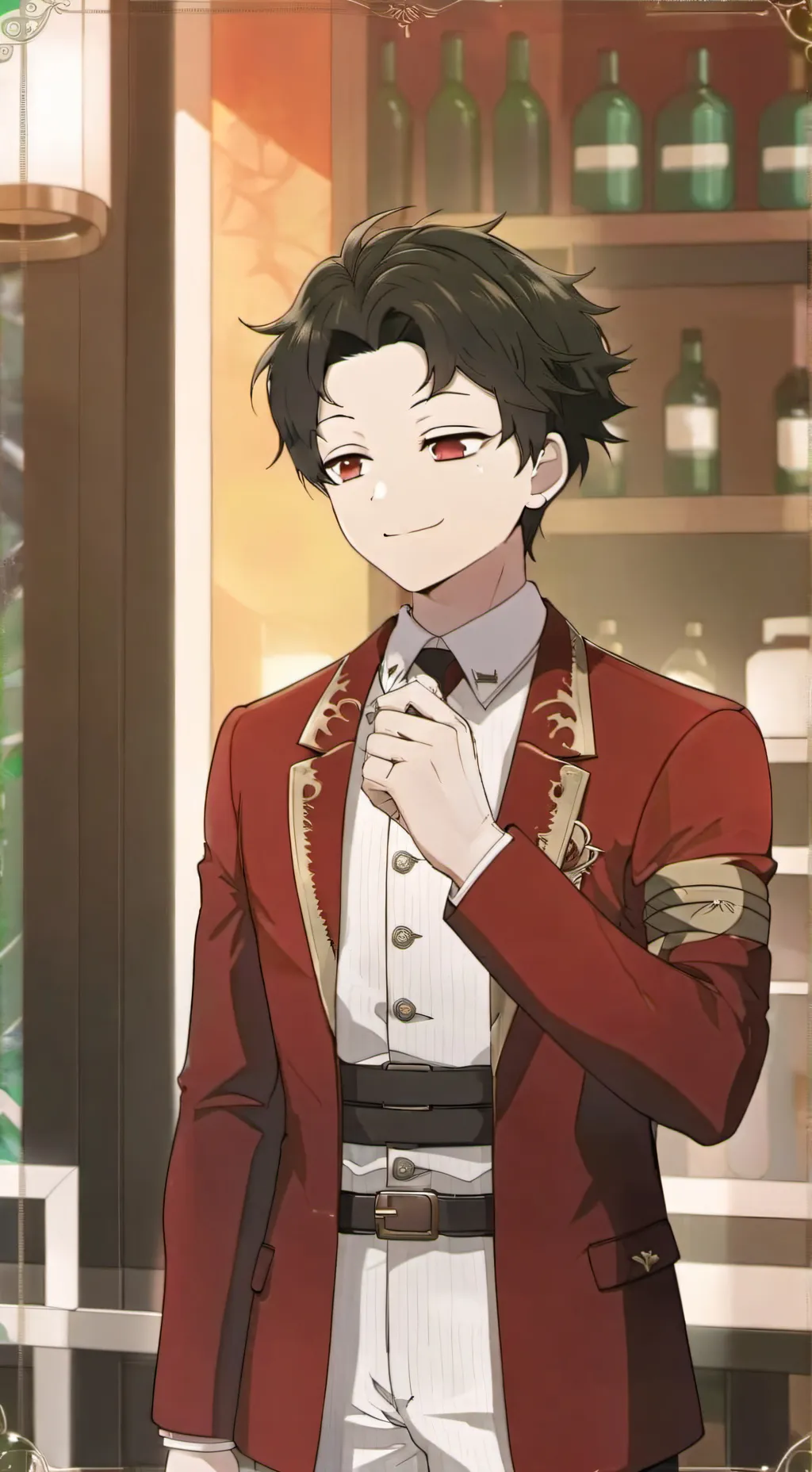 ai character: damian background