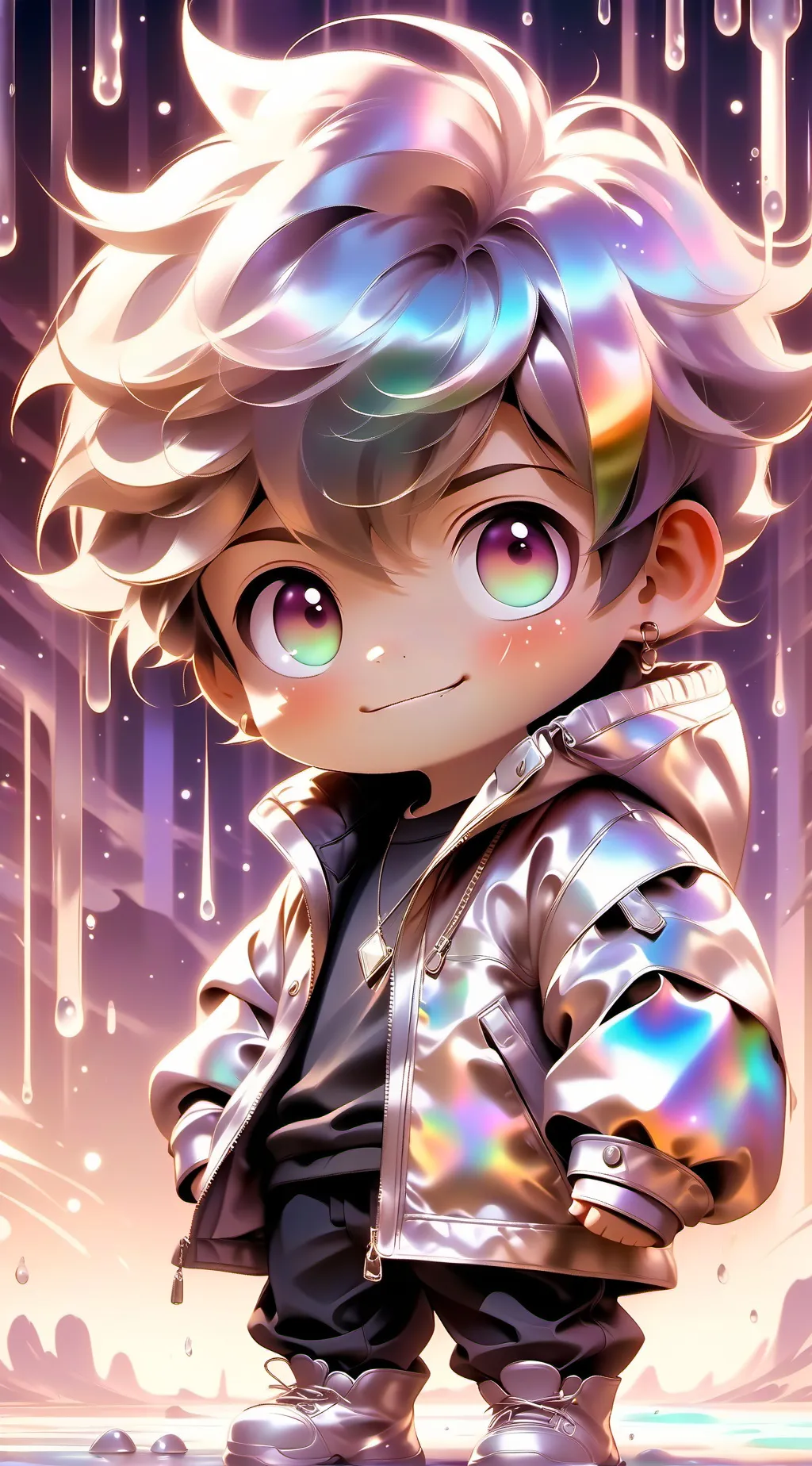 ai character: luke- background