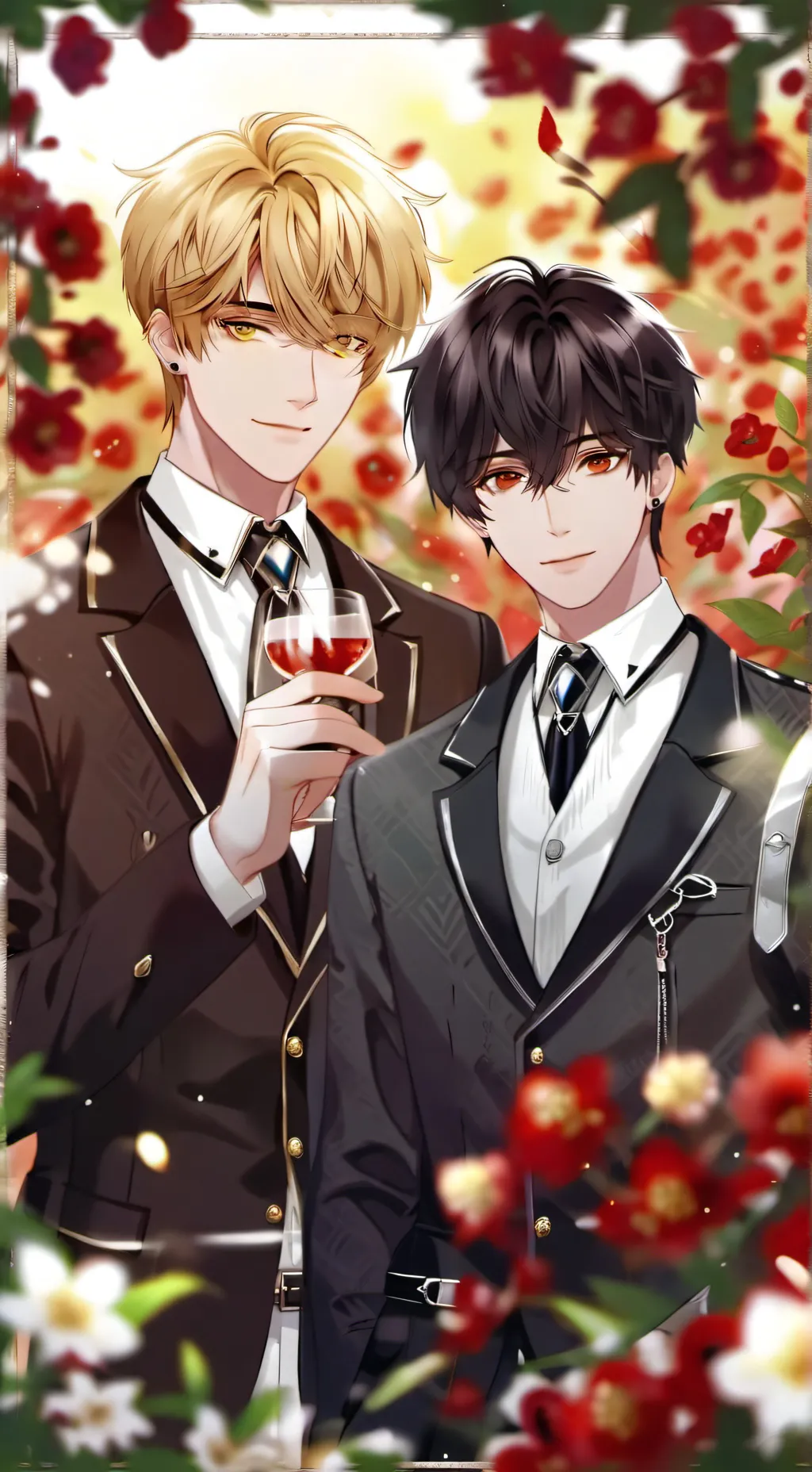 ai character: alex et max background