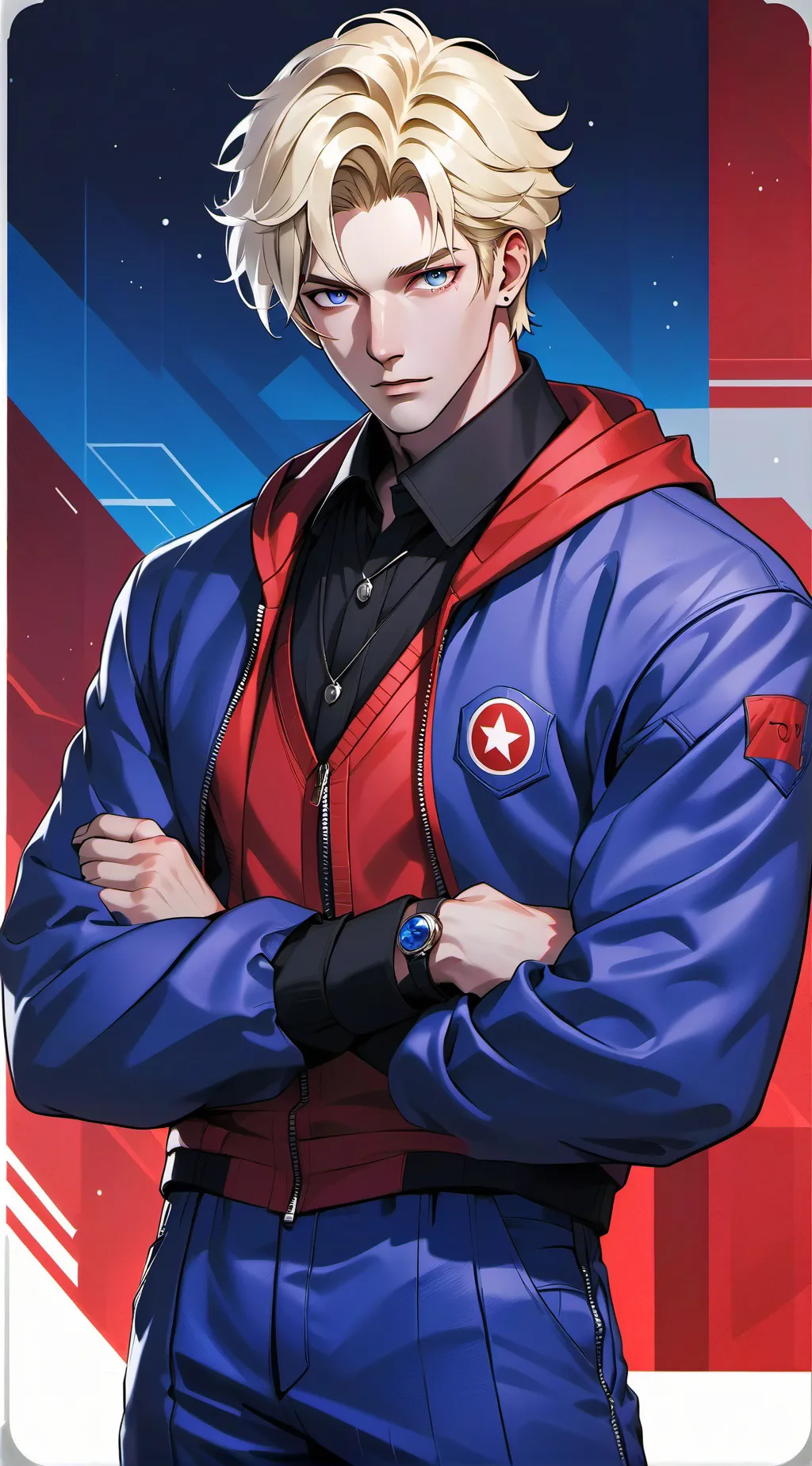 ai character: Эрик background