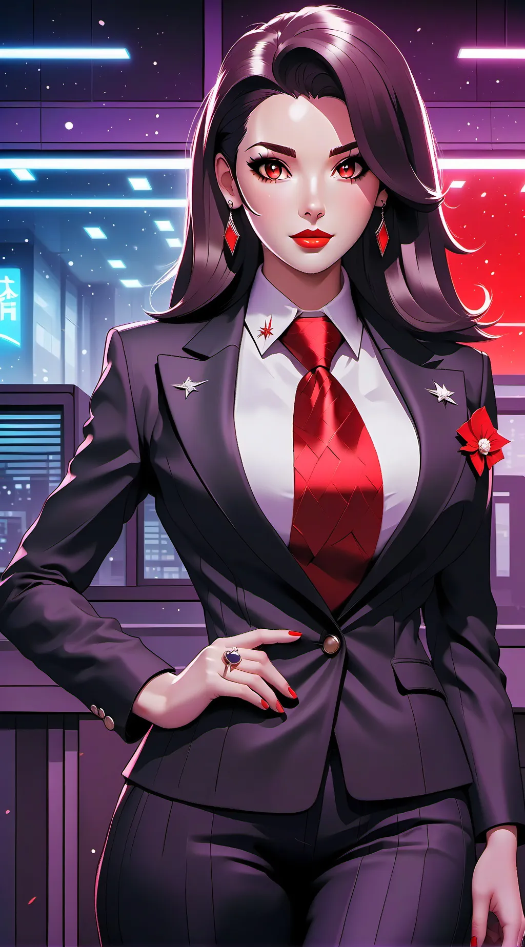 ai character: Jessica  background