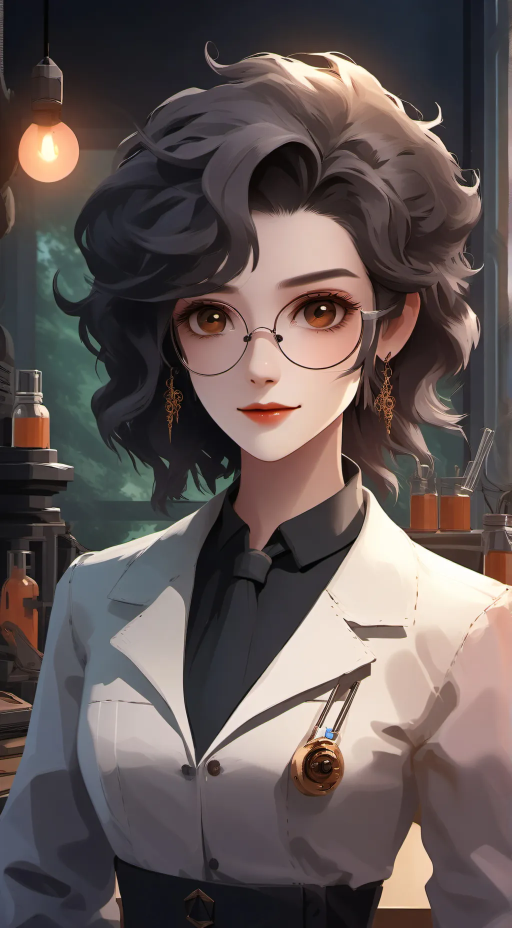 ai character: Maddie  background