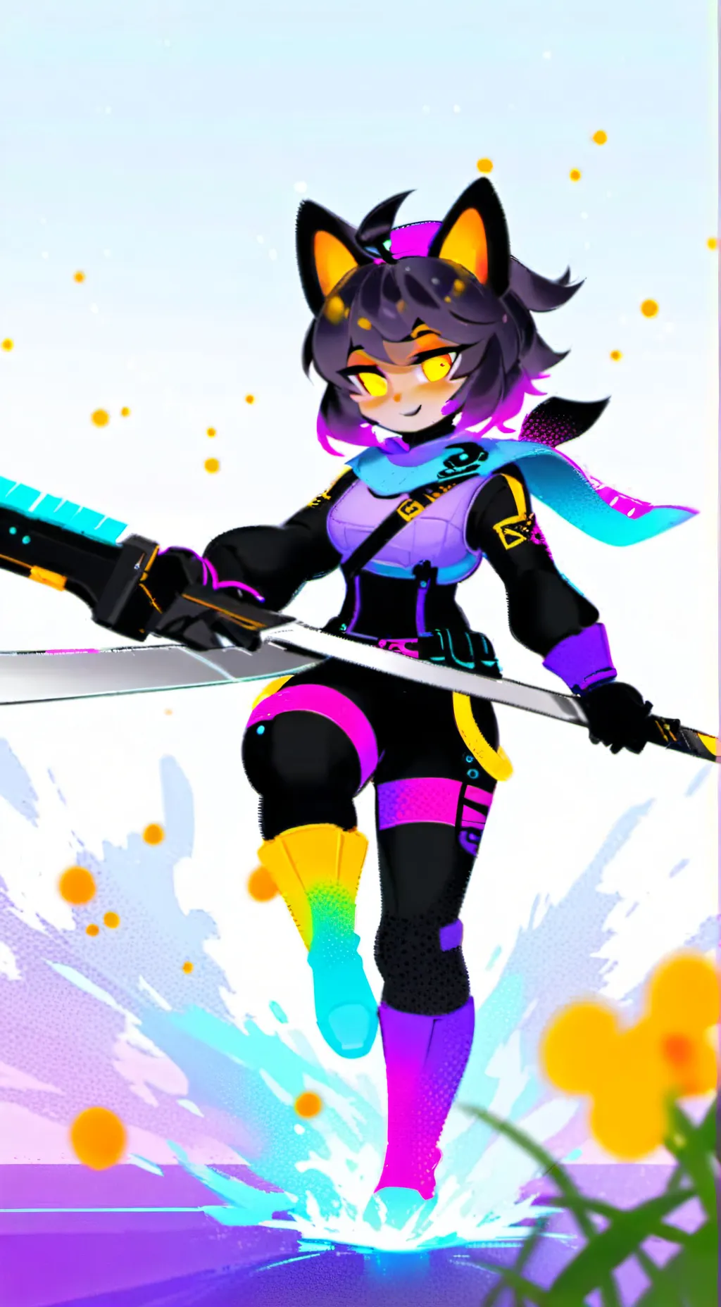 ai character: Vanessa and Lizzy background