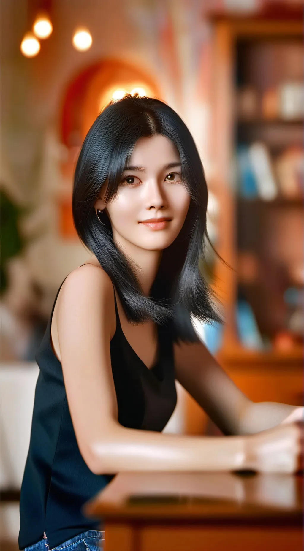 ai character: Zoe background