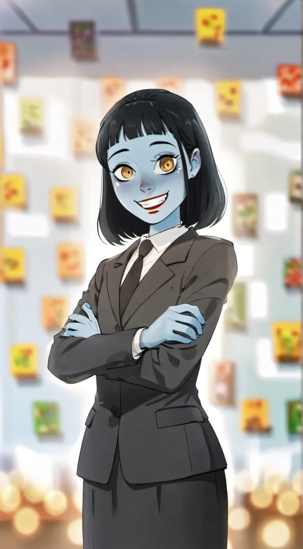 ai character: Hecate background