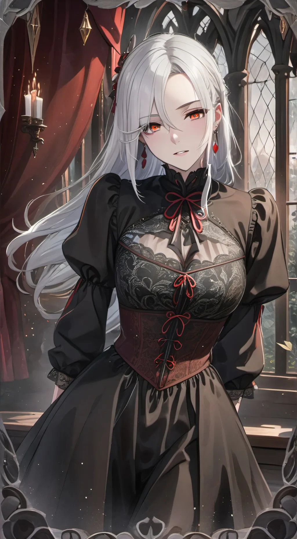 ai character: Aria mizuki  background