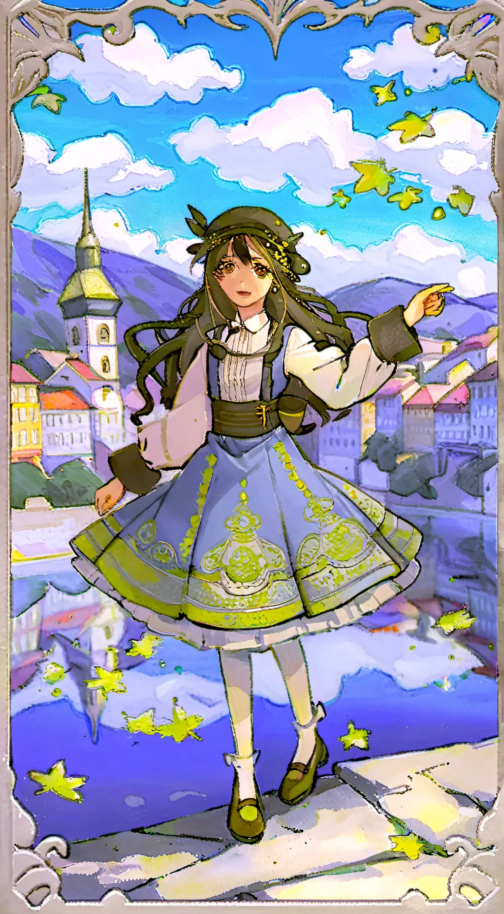 ai character: hypnotytezed chara background
