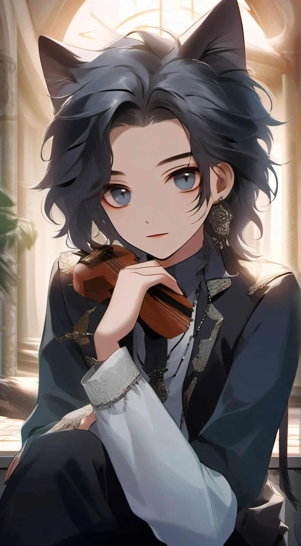 ai character: komi background