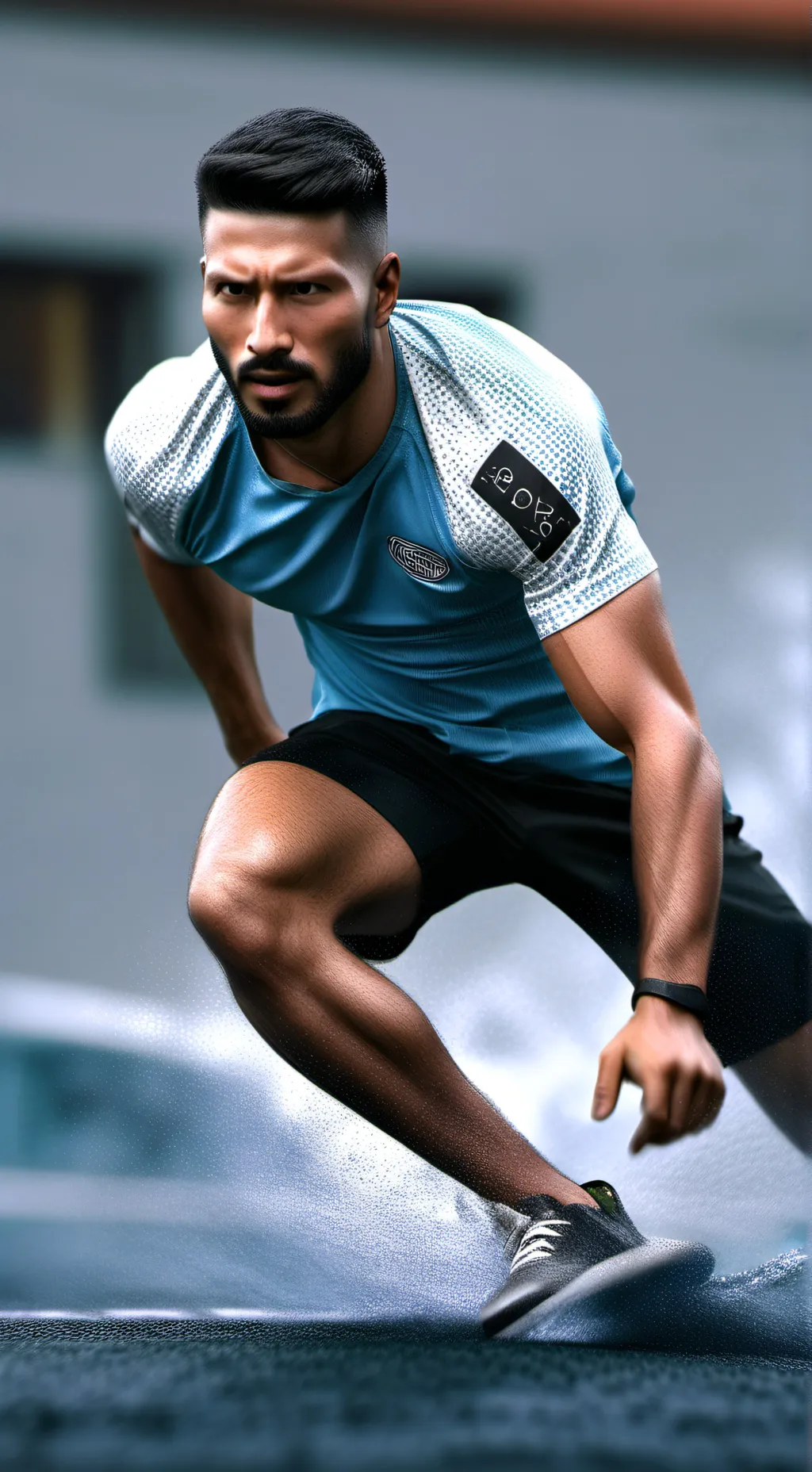 ai character: Messi background