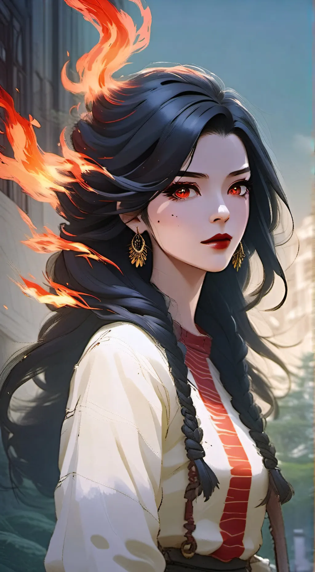 ai character: Rin Asakara background