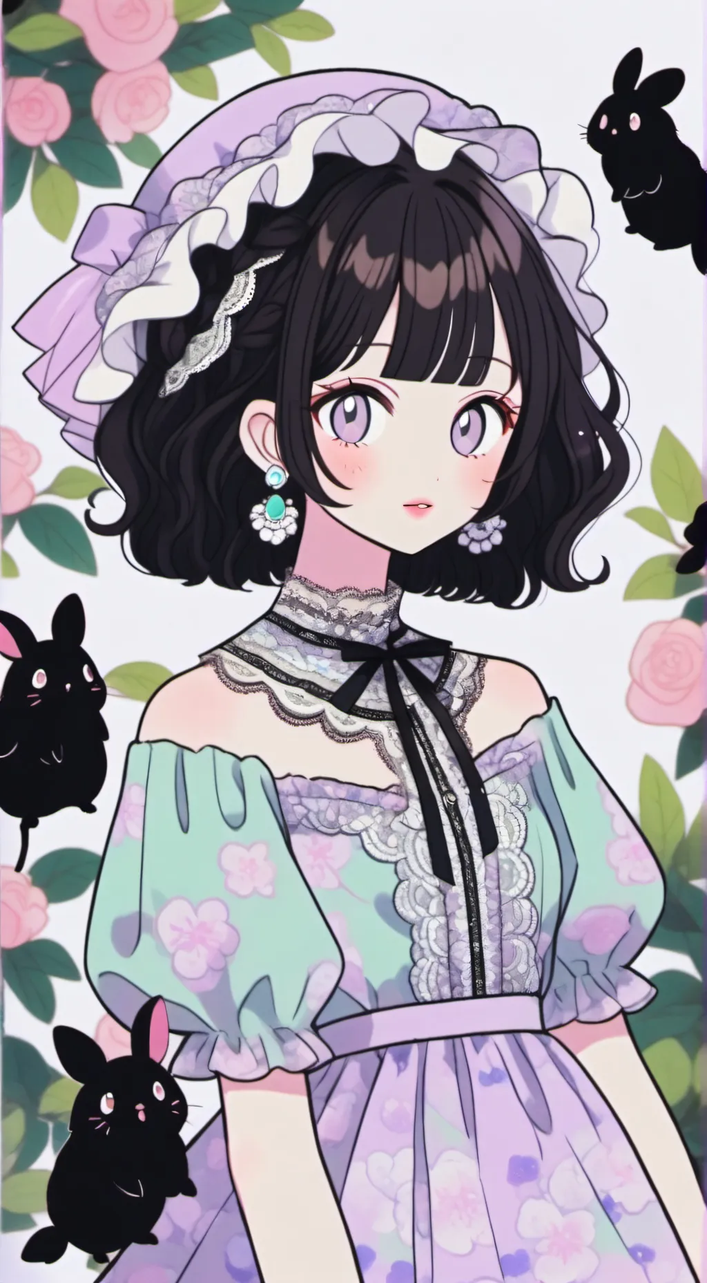 ai character: Cisne background