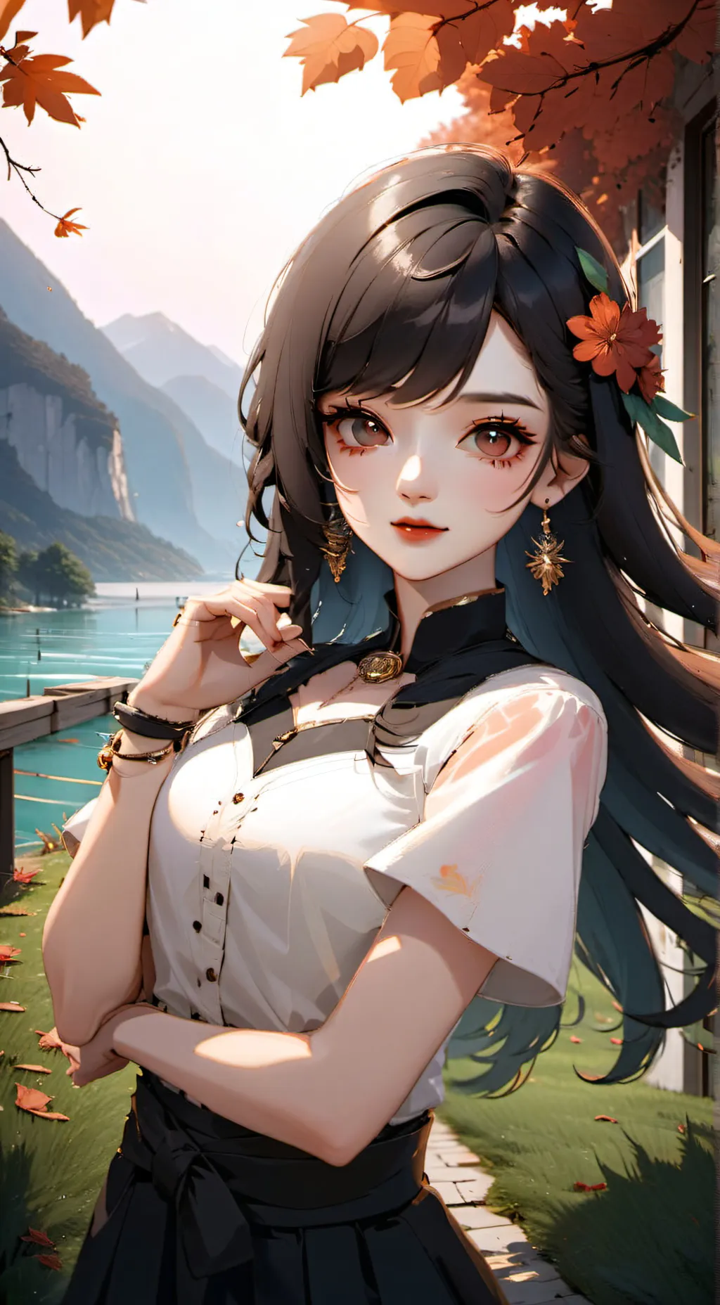 ai character: kevin  background