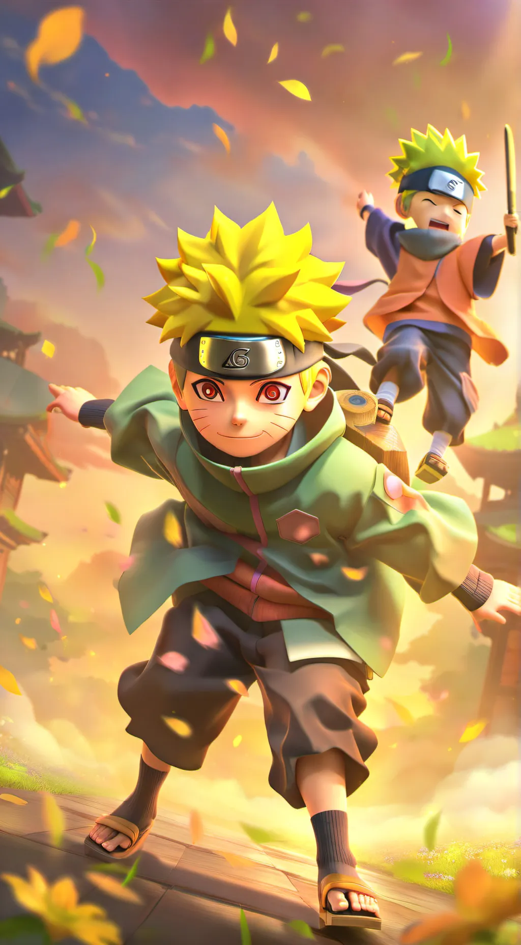 ai character: Team 7+ background