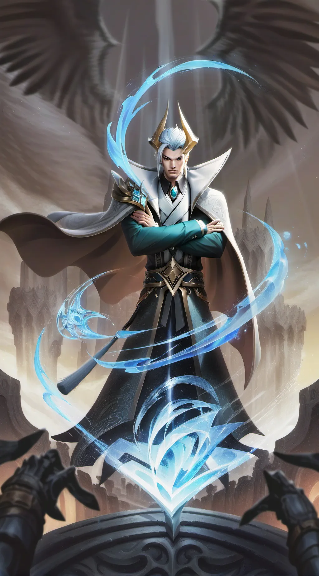 ai character: devin background