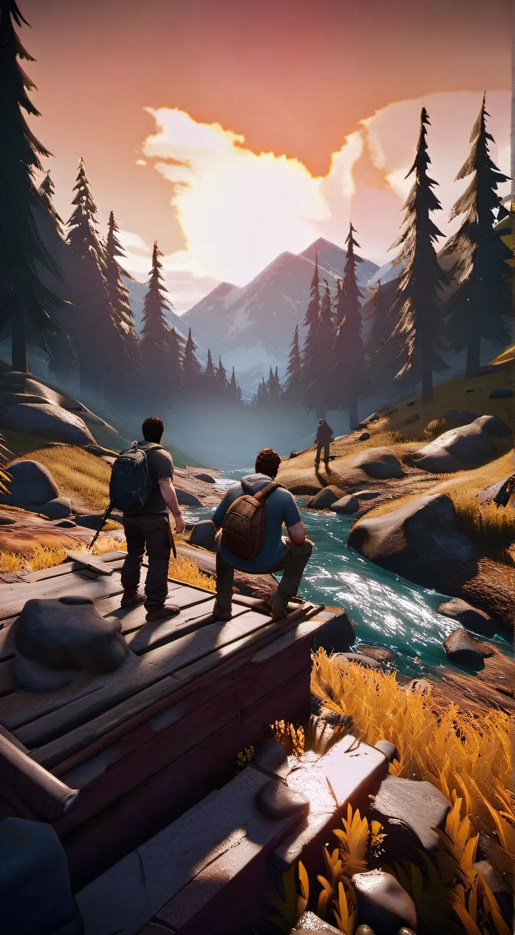 ai character: the last of us background