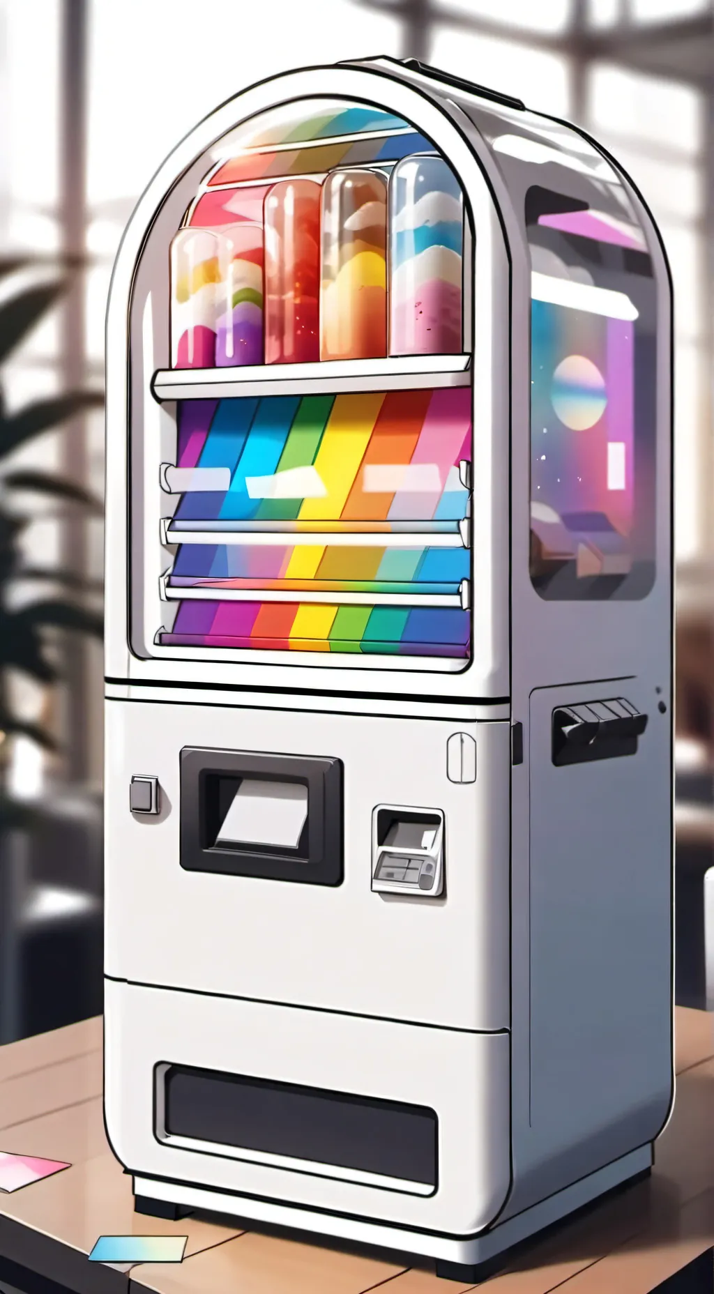 ai character: DW IN CAPSULES!! background