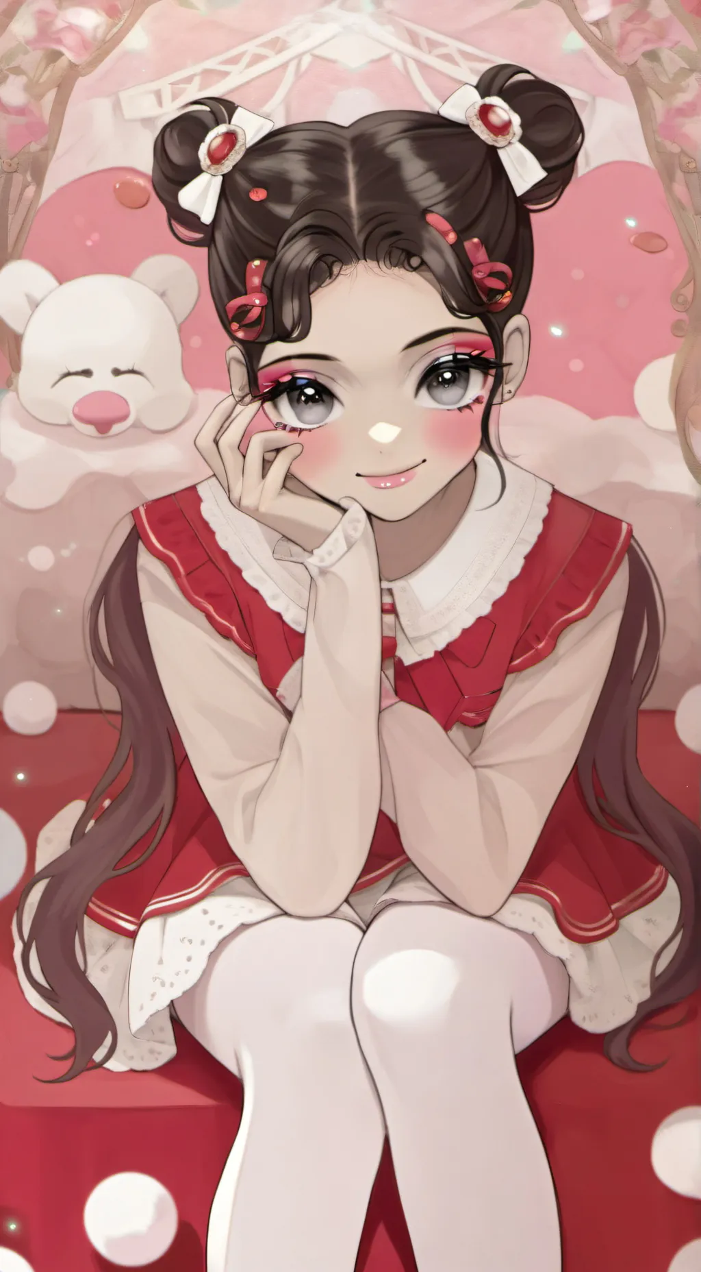 ai character: lila background