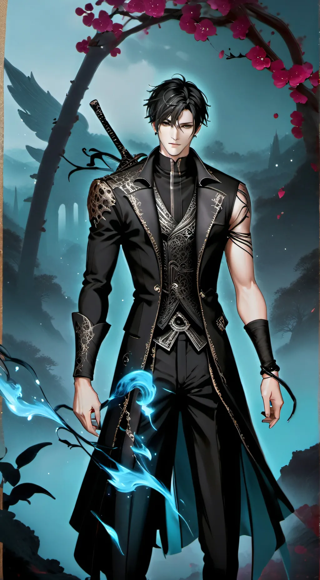 ai character: levi background