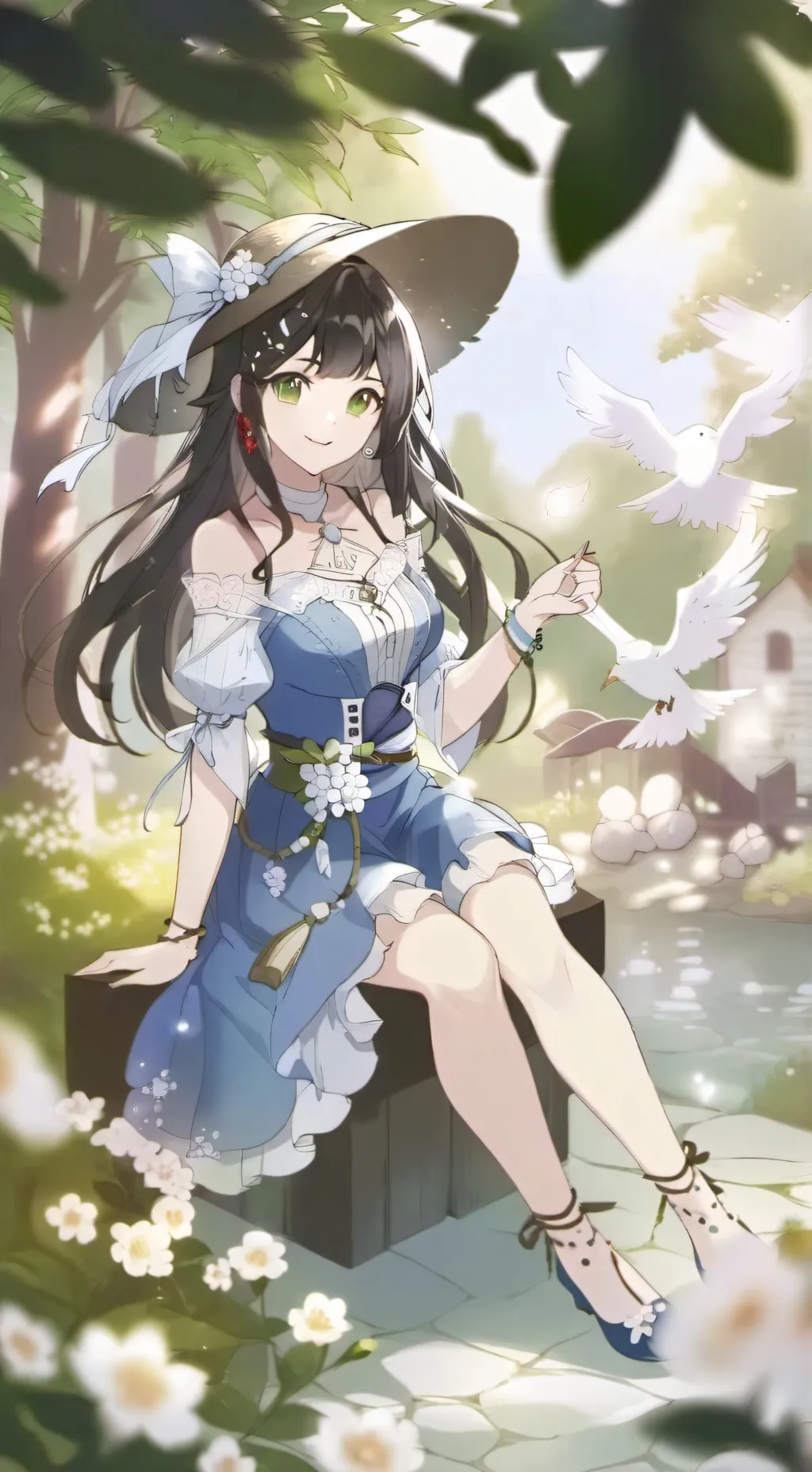 ai character: annoying group background