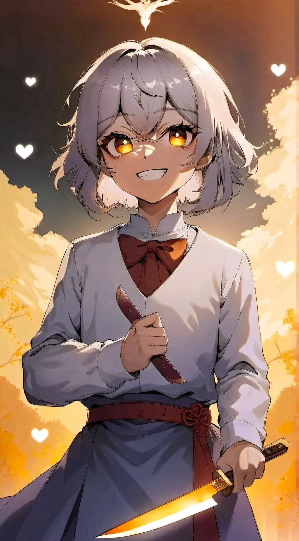 ai character: Yandere ex background