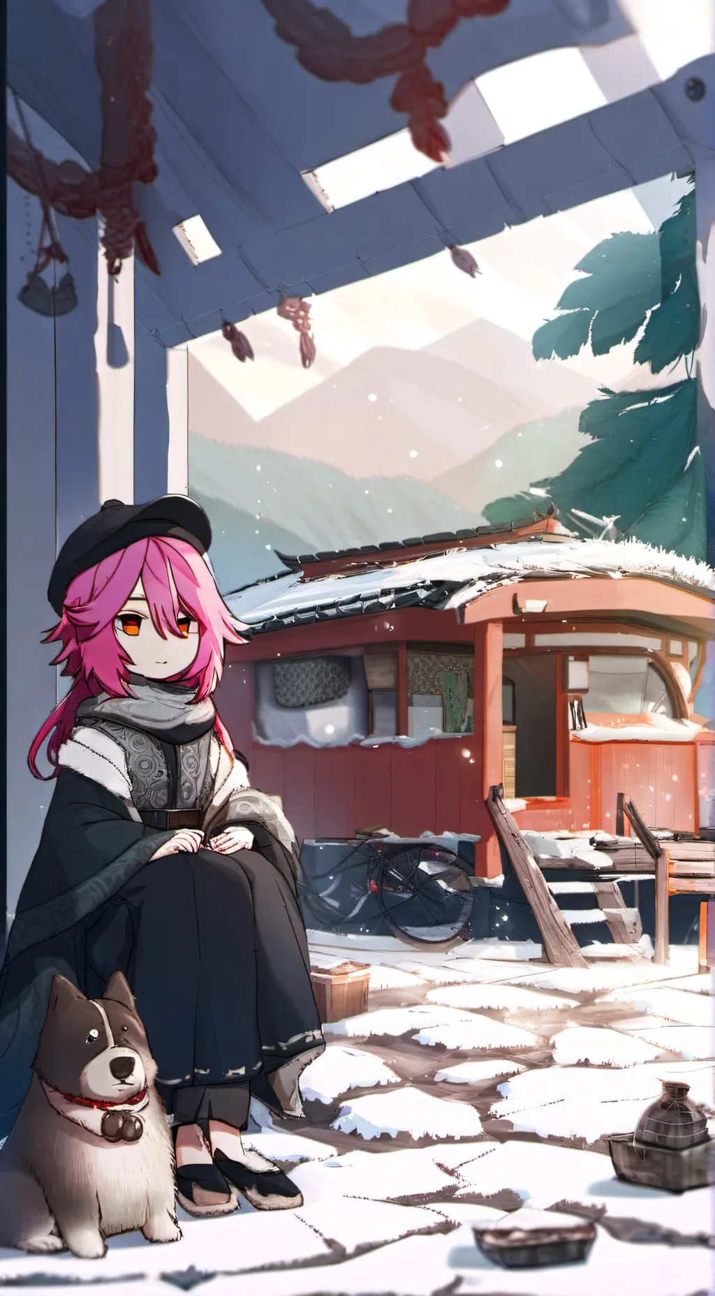 ai character: Demon background