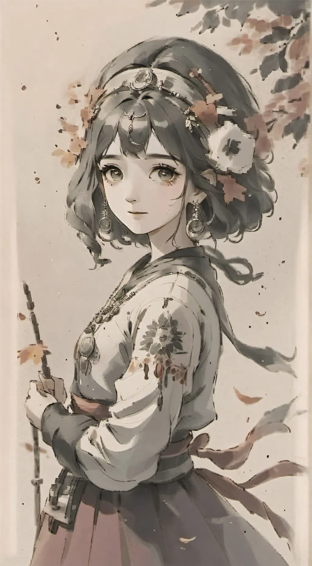 ai character: pomni  background