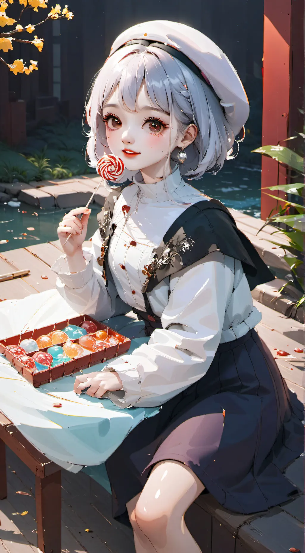 ai character: Milly background