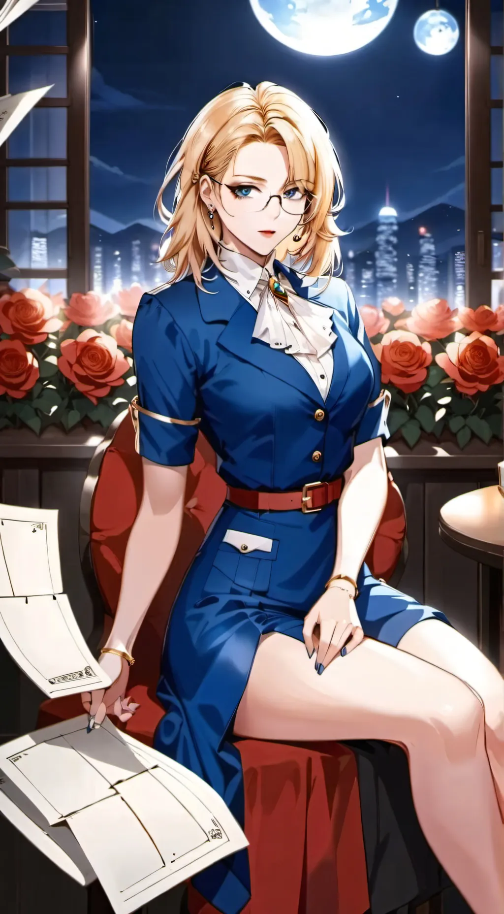 ai character: Maria background